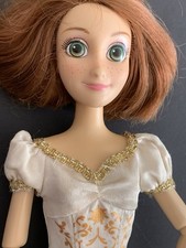 Disney Store Tangled Wedding Doll Rapunzel  Articulated Htf Rare