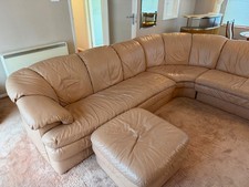 italian leather sofa set -