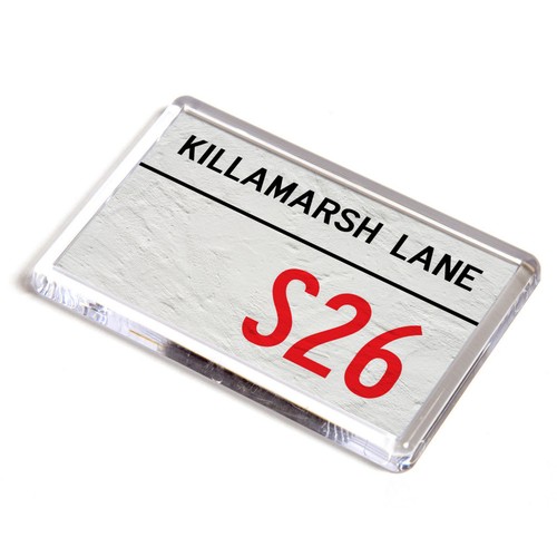 Fridge magnet killamarsh - fridge,