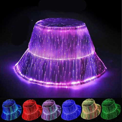 Adjustable led lighted hat - up,
