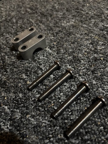 Old school bmx motomag clamps - old,