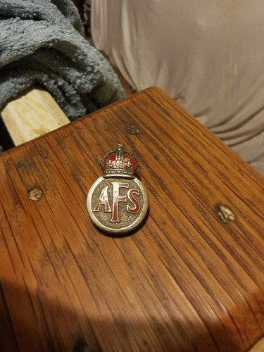 Ww2 afs lapel - afs, badge