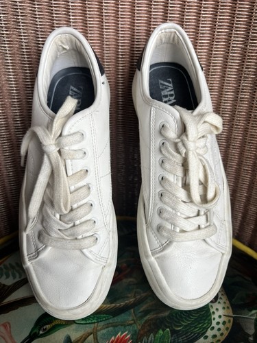 Zara women white size 5 - white,