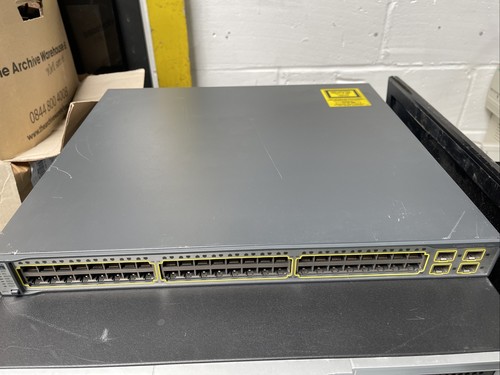Cisco c3750g 48ts switch - ws-c3750g-48ts-s,