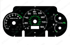 Honda Civic Type R EP3 Plain Dial Cards 8 Colours Gauges