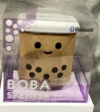 Kawaii Bubble Boba Tea Drink Bluetooth Wireless 5” Mini Speaker Asian Food Room