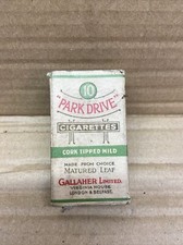 Old EMPTY cigarette packet
