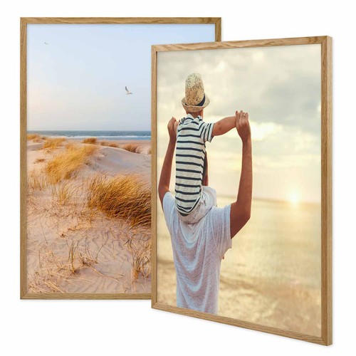 Oak photo frame - oak, without