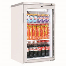 NEW SMALL COUNTERTOP GLASS DOOR SHOP DRINK DISPLAY COOLER FRIDGE BC145  NEXT DAY