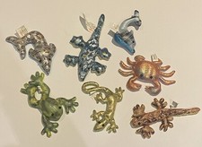Sand Critter Animals Job Lot Frog Lizard Crab Dolphin Stocking Filler Toys