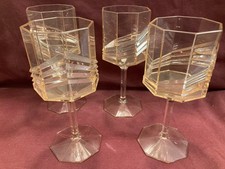 Vintage Set of 4 Art Deco