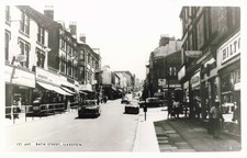 FRITH Postcard Bath Street Ilkeston Topographical View Vintage UK Real Photo 