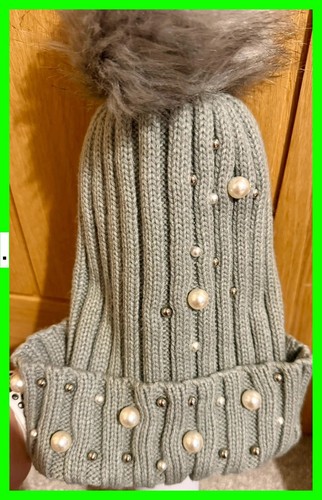 Primark grey bobble hats - , with
