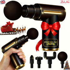 Massage Gun Deep Tissue, Muscle Percussion Massager For Shoulder Back Neck Body