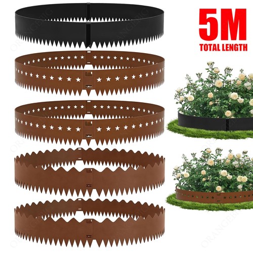 Corten steel garden edging - corten,