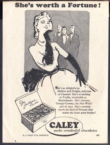 Caley fortune chocolates - fortune,