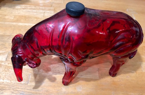 Mad bull tequila red glass - mad,