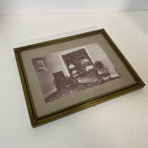 Antique photo victorian parlor - photo,