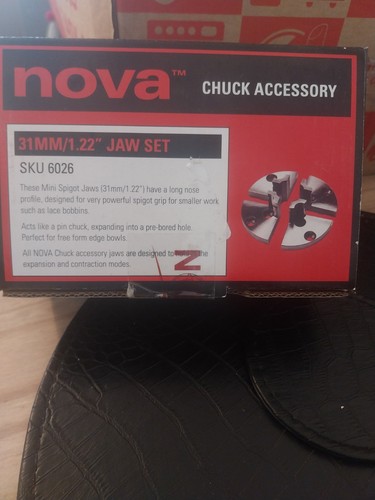 Nova 31mm mini spigot jaws - nova,