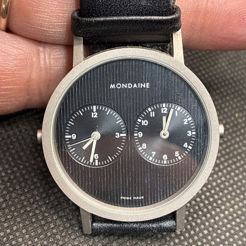 Mondaine dual time swiss - time,