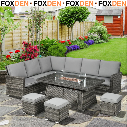 Pcs rattan garden furniture - 7,