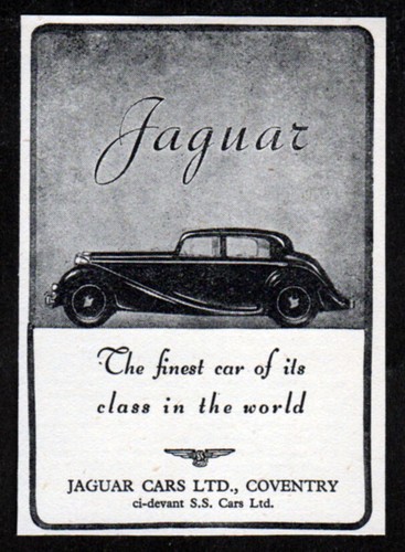 1945 jaguar car ltd - jaguar,
