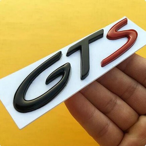 Gts racing badge car trunk - racing, lid