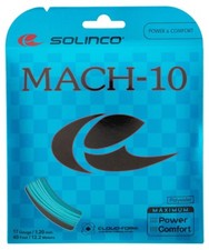 Solinco Mach-10 Tennis Racket String 12.2m Set - Blue