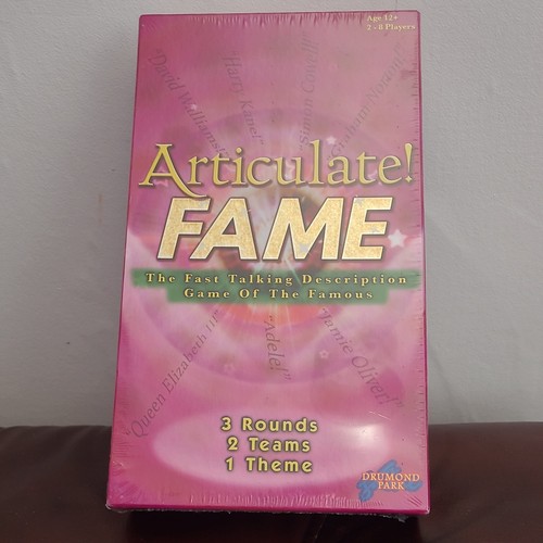 Articulate fame board game - -,