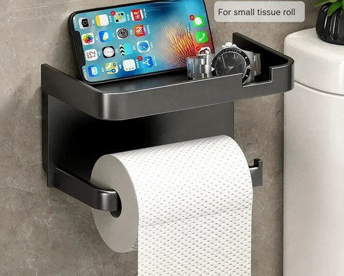 Wall mounted toilet roll - wall,