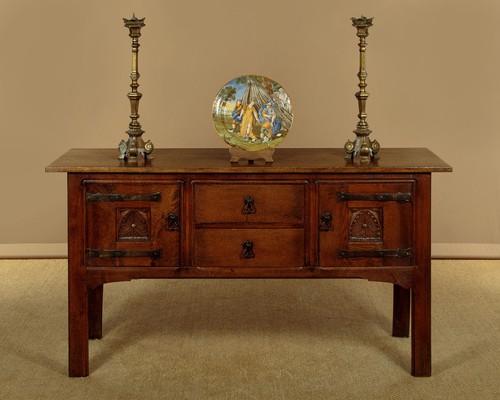 Small 17th style oak - 17th.c.,