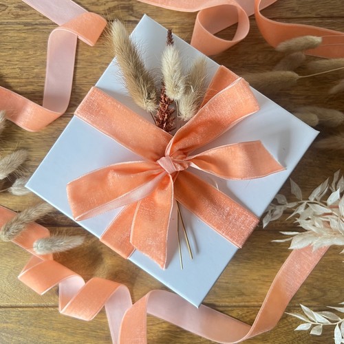 Autumn velvet ribbon roll - velvet,