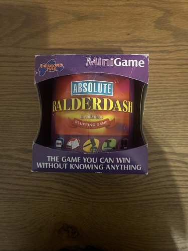 Absolute balderdash game - game,