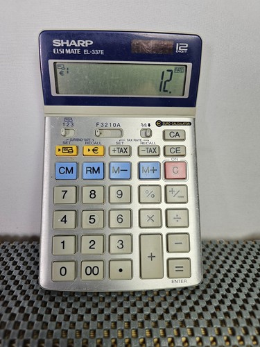 Sharp elsi mate 337e - elsi, el-337e