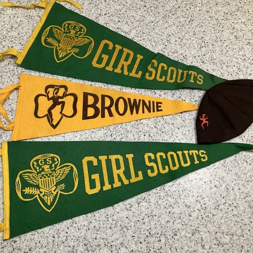 Vintage girl scout and brownie - vintage,