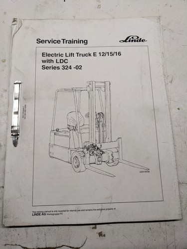 Linde fork lift truck service - truck,