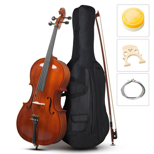 Glarry natural cello full - glarry,