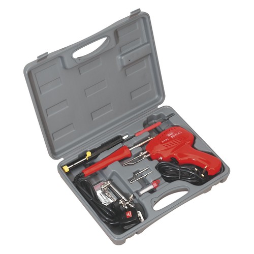 Sealey soldering gun iron kit - soldering, gun/iron