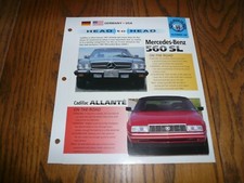 Mercedes-Benz 560 SL and