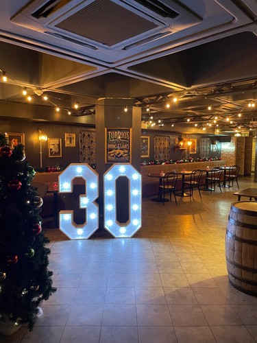 Hire only 4ft light numbers - hire, up