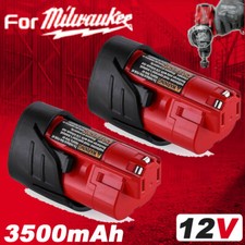 2pack For Milwaukee M12 3.5Ah