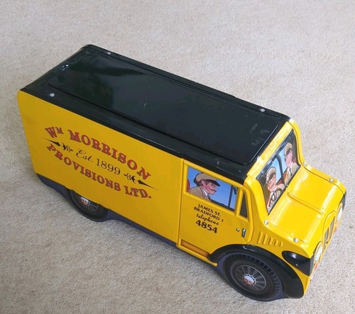 Morrisons branded metal yellow - branded,