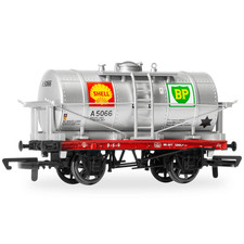 OO Gauge Hornby BP Shell 5066 14T Tanker Wagon Rolling Stock R60292