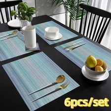 6pcs Luxury PVC Striped