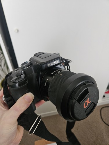 Sony alpha a100 - sony, camera