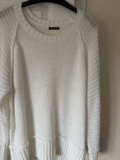 Ladies Roman Originals White Winter Jumper 20 BNWOT
