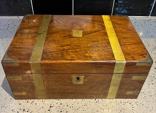 Victorian mahogany brass - victorian, &