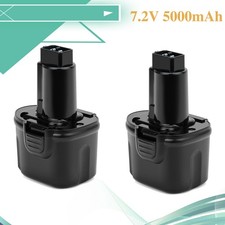 2X 7.2V 5Ah Ni-MH Battery For Dewalt DW9057 DE9057 DE9085 DW920K DW925K DW925K2