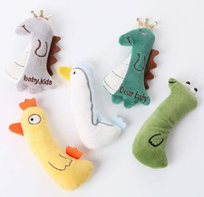 2pc Catnip Pillow Pet Cat Toy Gift Chew Crazy Grinding Play Toys Scratch RANDOM