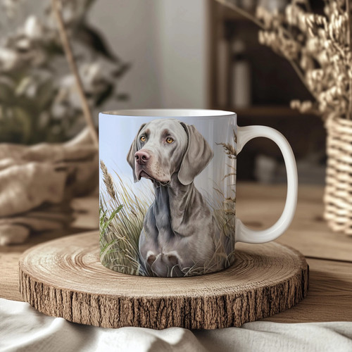 Weimaraner 11oz ceramic mug - 11oz,